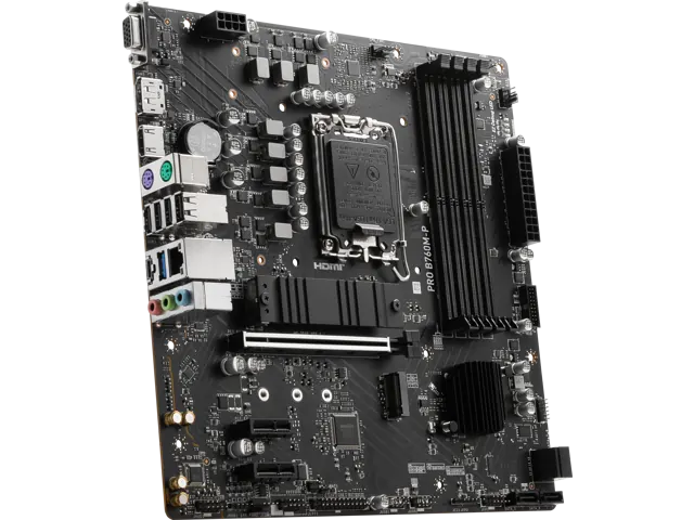 MSI PRO B760M-P: LGA 1700, DDR5, Micro ATX Motherboard