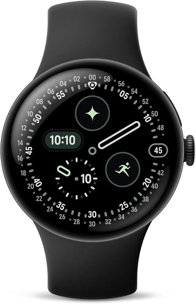 Google Pixel Watch 4 (41mm) Wi-Fi Smartwatch with Actua 360 Display, Dual-Frequency GPS and 30-Hour Battery