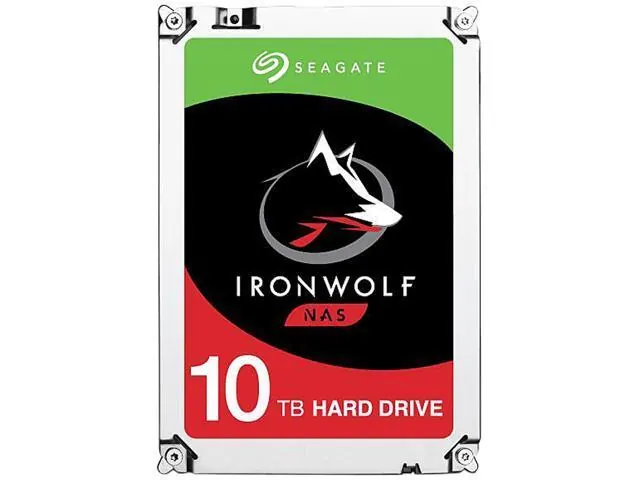 Seagate IronWolf: 10TB, 7200 RPM, 256MB Cache, 3.5-inch SATA HDD