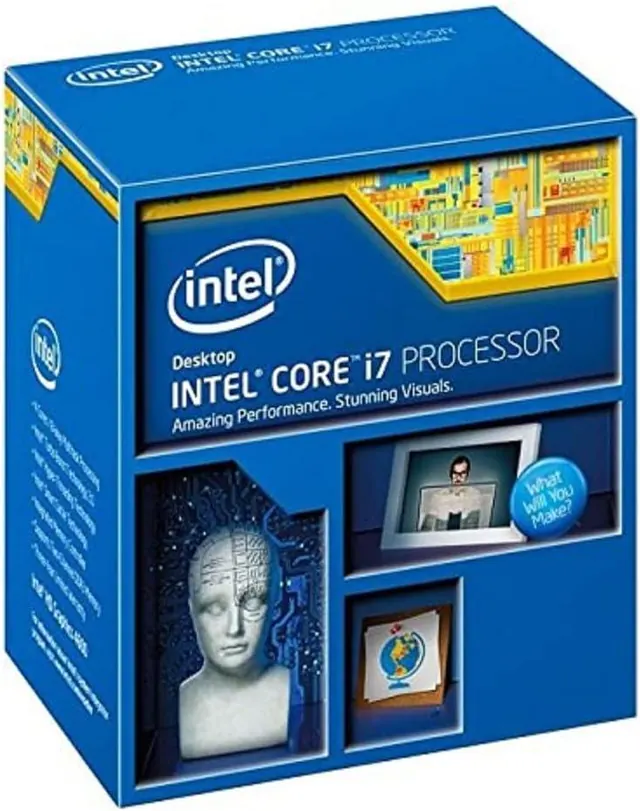 Intel Core i7-4790K: 4 Cores, 8 Threads, up to 4.4 GHz, FCLGA1150