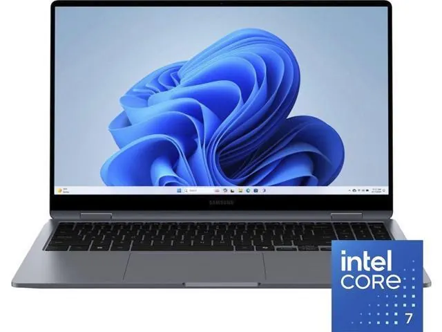 Samsung Galaxy Book4 360: 15.6-inch FHD AMOLED, Intel Core 7, 16GB RAM, 512GB SSD, Gray