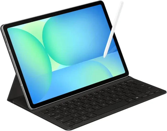 Samsung Galaxy Tab S10 FE 128GB Wi‑Fi Tablet with 10.9-Inch Display, S Pen and Book Cover Keyboard Slim