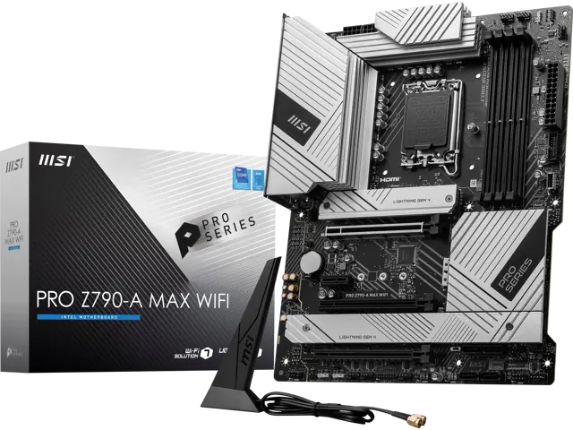 MSI PRO Z790-A MAX WIFI: ATX, LGA 1700, DDR5, Wi-Fi 7
