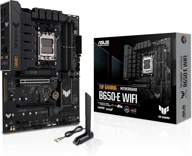 ASUS TUF Gaming B650-E WIFI: AMD B650, AM5, DDR5, Wi-Fi 6E, ATX