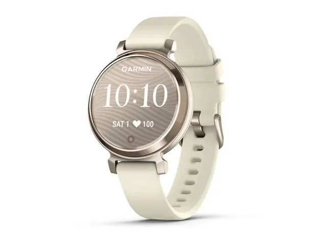 Garmin Lily 2 Cream Gold with Coconut Silicone Band - Up to 5 Days Battery