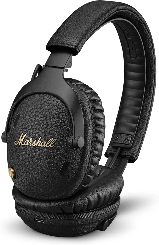 Marshall Monitor III A.N.C. Wireless Over-Ear Headphones with ANC, Bluetooth 5.3 and Up to 100 Hours Playtime