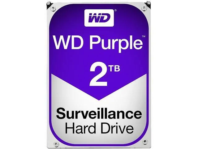 Western Digital WD20PURX: 2TB, 3.5-inch, Purple Surveillance HDD