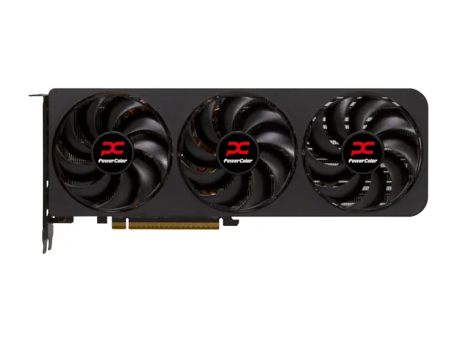 PowerColor Radeon RX 9070 REAPER: 16GB GDDR6, PCIe 5.0 x16, Black