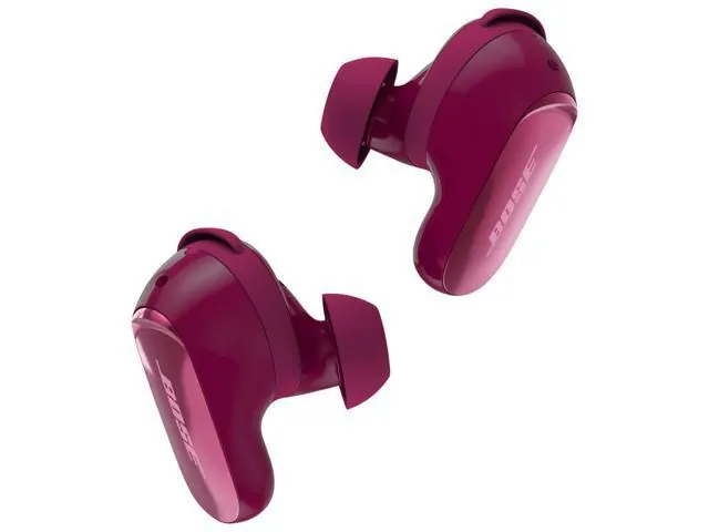Bose QuietComfort Ultra Earbuds (2nd Gen) - True Wireless Noise Cancelling In-Ear Headphones, Deep Plum