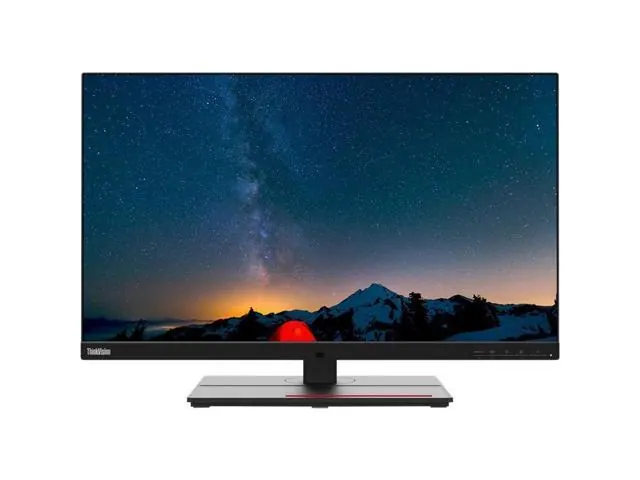 Lenovo P27u-20: 27-inch 4K UHD IPS, 60 Hz, Black