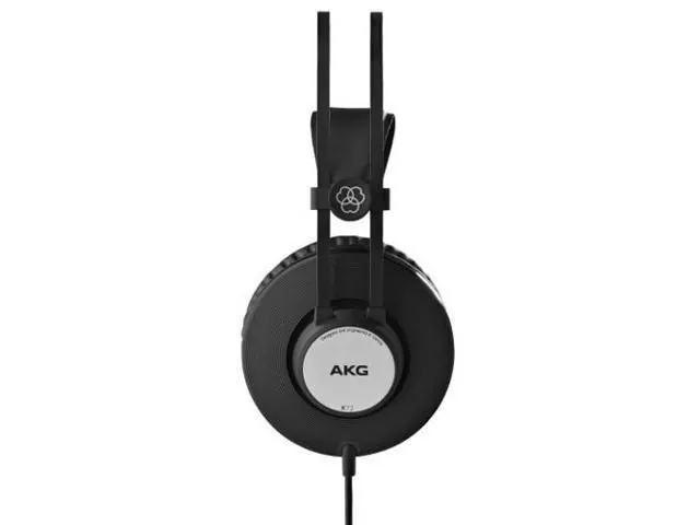 AKG K72 Closed-Back Studio Headphones with Mini-Phone Connector and 9.84 ft Cable