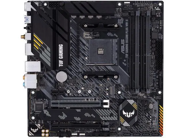 ASUS TUF GAMING B550M-PLUS WIFI II: Micro ATX, AM4, WiFi 6