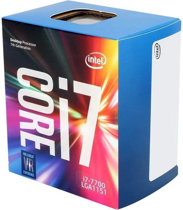 Intel Core i7-7700: 3.6GHz, 4-Core, LGA 1151 Desktop Processor