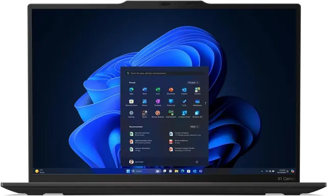 Lenovo ThinkPad X1 Carbon Gen 13 Aura: 14-inch 2.8K OLED, Intel Core Ultra 7 258V, 32GB RAM, 512GB SSD, Black