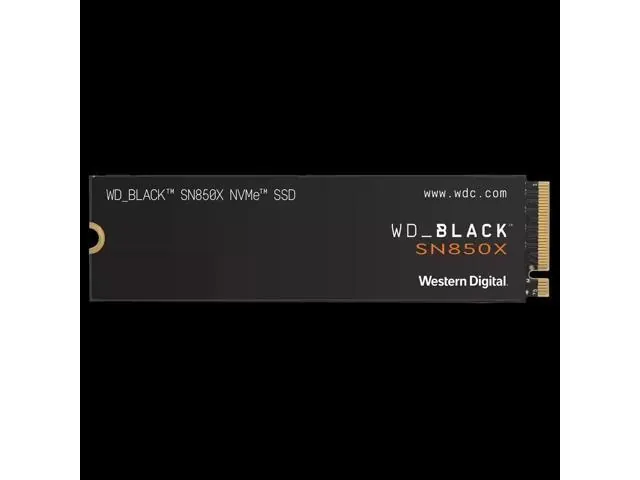 Western Digital WD_BLACK SN850X: 2TB, NVMe SSD, Black