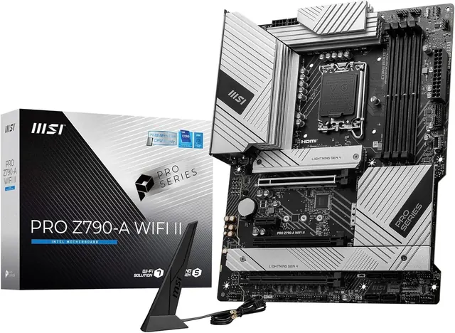 MSI PRO Z790-A WiFi II: ATX, LGA 1700, DDR5, PCIe 5.0, Wi-Fi 6E