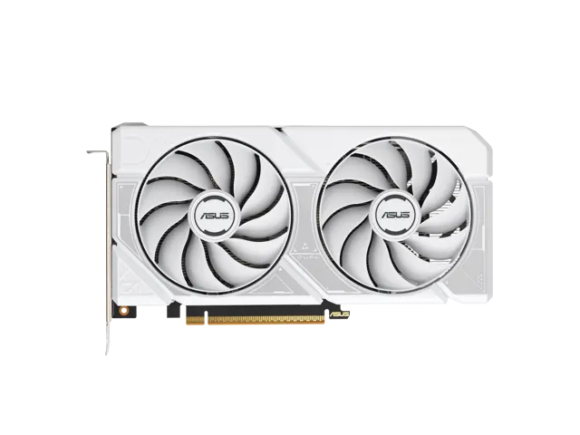 ASUS Dual GeForce RTX 5060 DUAL WHITE: 8GB GDDR7, PCIe 5.0 x8, White