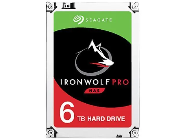Seagate IronWolf Pro: 6TB, 3.5-inch, 7200 RPM, SATA, ST6000NE0023