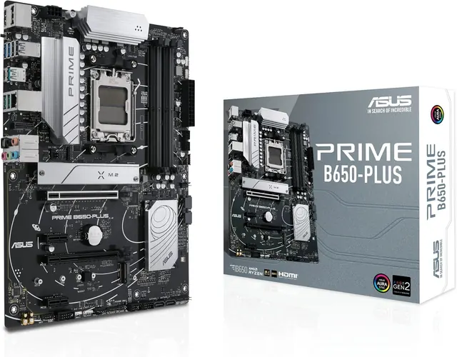 ASUS PRIME B650-PLUS: AM5, PCIe 5.0 M.2, 2.5Gb Ethernet, ATX Motherboard