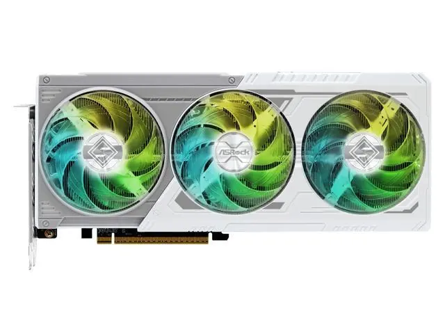 ASRock Radeon RX 9060 XT Steel Legend: 16GB GDDR6, PCIe 5.0 x16, White
