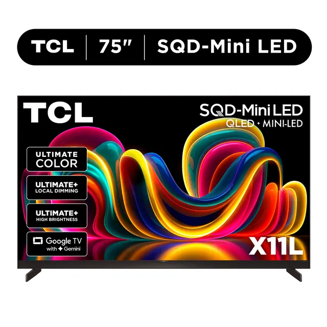 TCL X11L Series 75-Inch Class 4K UHD QLED SQD-Mini LED Google TV