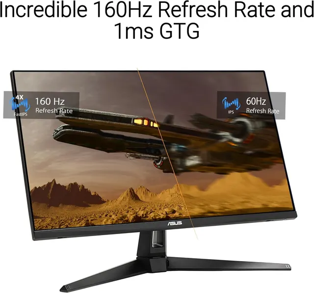 ASUS VG27UQ1A: 27-inch 4K, 160Hz, 1ms gaming monitor
