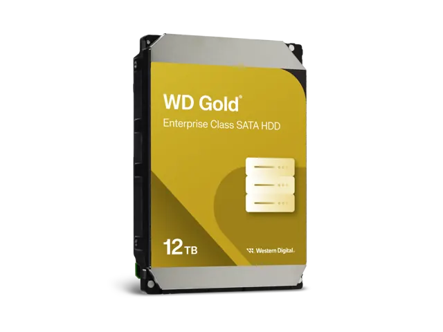 Western Digital WD Gold WD122KRYZ: 12TB, 3.5-inch, SATA 6Gb/s, 7200 RPM Class