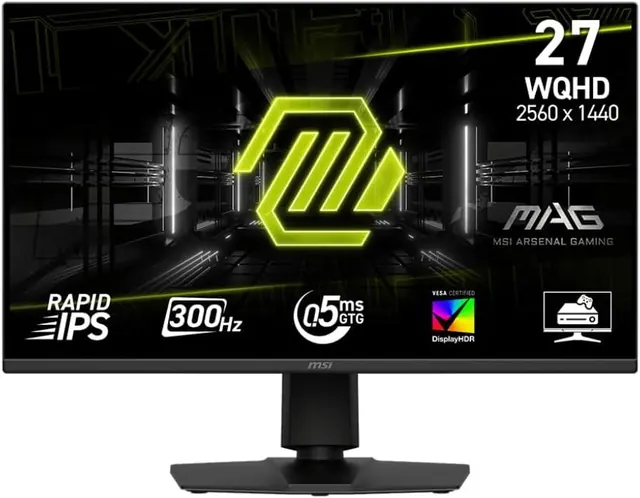 MSI MAG 275QPF X30: 27-inch WQHD, 300Hz, Rapid IPS