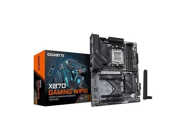 Gigabyte X870 GAMING WIFI6: ATX, AM5, DDR5, PCIe 5.0, Wi-Fi 6