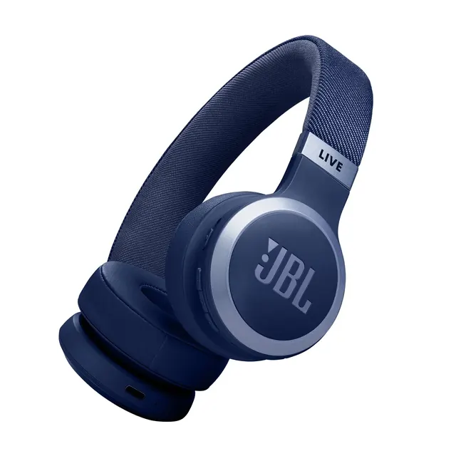 JBL Live 670NC Wireless On-Ear Headphones with True Adaptive Noise Cancelling