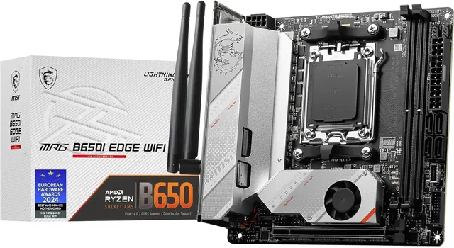 MSI MPG B650I EDGE WIFI: Mini-ITX, DDR5 64GB, Wi-Fi, AM5