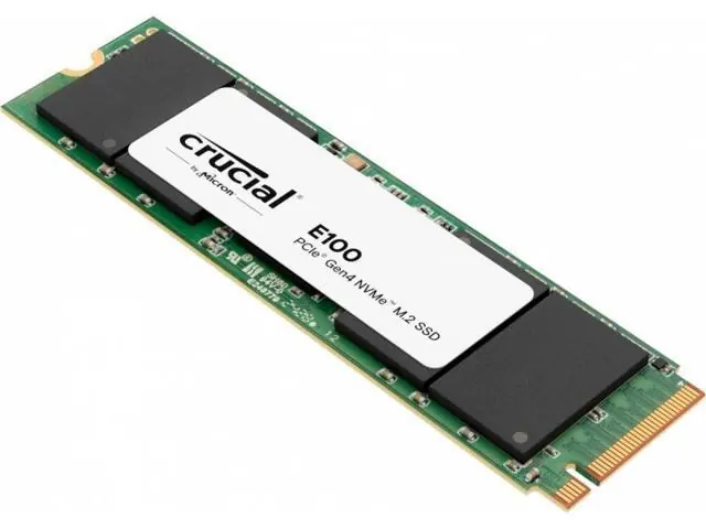 Crucial E100: 1TB, M.2 2280, PCIe 4.0 x4 SSD