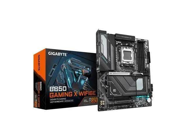 Gigabyte B850 GAMING X WIFI6E: ATX, DDR5, PCIe 5.0, 3x M.2, WiFi 6E