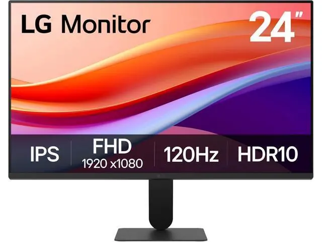 LG 24U411A: 24-inch FHD IPS, 120Hz, Black