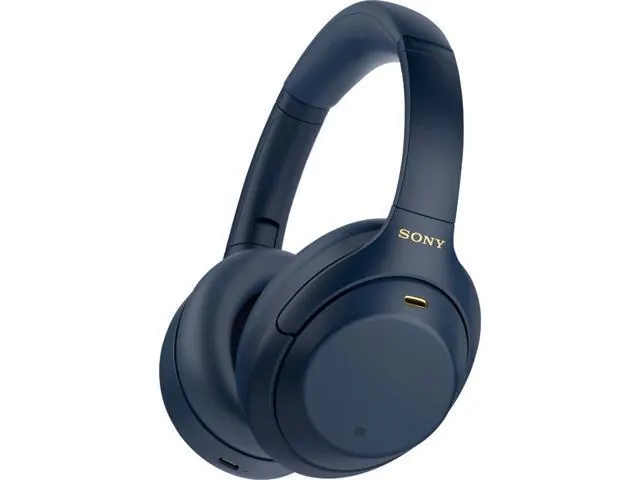 Sony WH-1000XM4 Wireless Noise Canceling Headphones with Mic, Blue