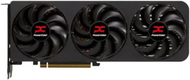 PowerColor Radeon RX 9070 XT REAPER: 16GB GDDR6, PCIe 5.0 x16, Black