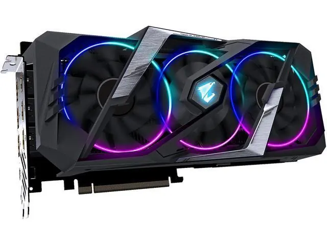 Gigabyte AORUS GeForce RTX 2060 Super WINDFORCE: 8GB GDDR6, 1845 MHz, PCIe 3.0 x16