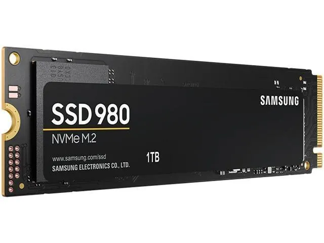 Samsung 980: 1TB, M.2 2280, PCIe 3.0 x4 NVMe 1.4