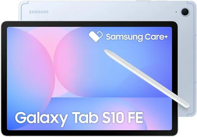 Samsung Galaxy Tab S10 FE 10.9-inch Wi-Fi Tablet with S Pen, 128GB, Blue
