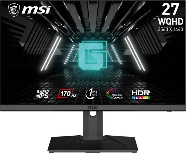 MSI G272QPF: 27-inch QHD, 170Hz, 1ms, IPS, Black