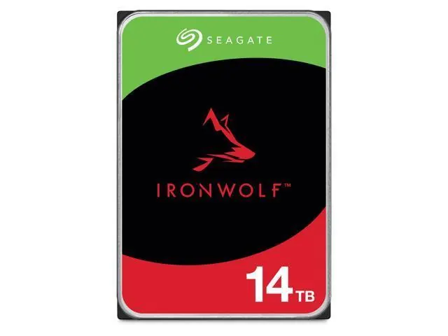 Seagate IronWolf: 14TB, 3.5-inch, SATA 6.0Gb/s NAS HDD