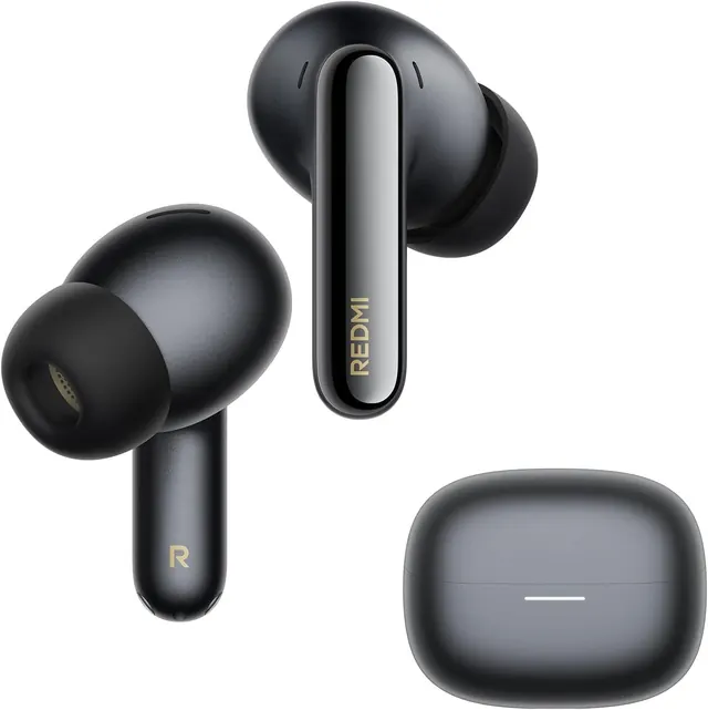 XIAOMI REDMI Buds 8 Pro Wireless Earbuds, Black - 55dB Adaptive ANC, LDAC, 35H Battery
