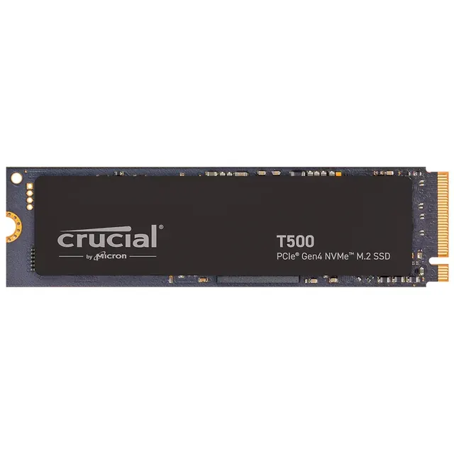 Crucial T500: 500GB, PCIe Gen4 NVMe M.2 SSD