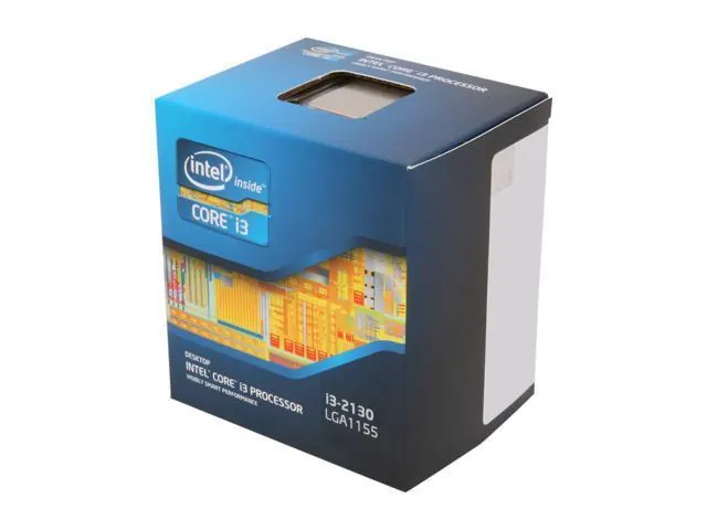 Intel Core i3-2130: 65W, LGA 1155, Intel HD Graphics 2000