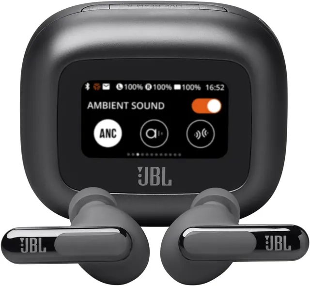JBL Live Beam 3 True Wireless Earbuds with Adaptive Noise Cancelling, Smart Charging Case and 48-Hour Playback