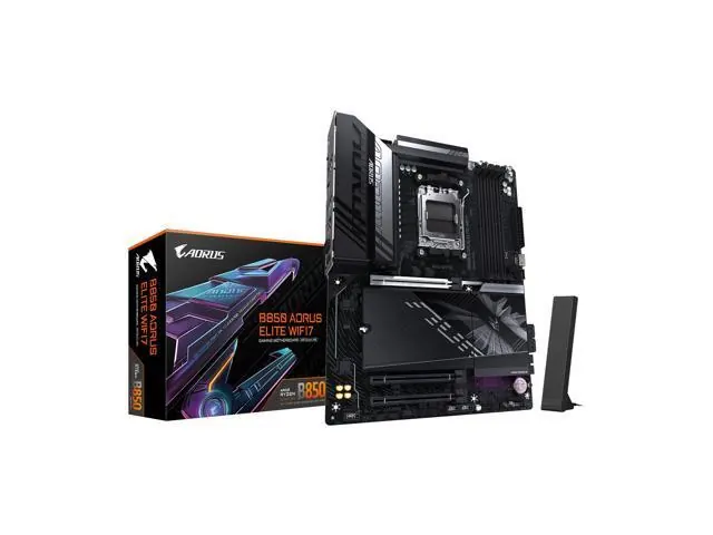 Gigabyte B850 AORUS ELITE WIFI7: ATX, AM5, DDR5, PCIe 5.0, WiFi 7