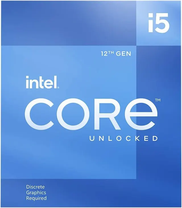Intel Core i5-12600KF: 12th Gen, 20 MB Smart Cache, Desktop Processor