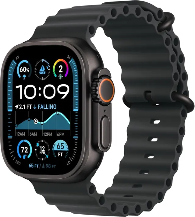 Apple Watch Ultra 3 [GPS + Cellular 49mm] - Rugged Titanium Case & Advanced Health Tracking