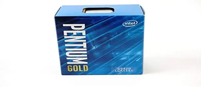 Intel Pentium Gold G5420: 2-Core 3.8 GHz, LGA 1151, Intel UHD Graphics 610
