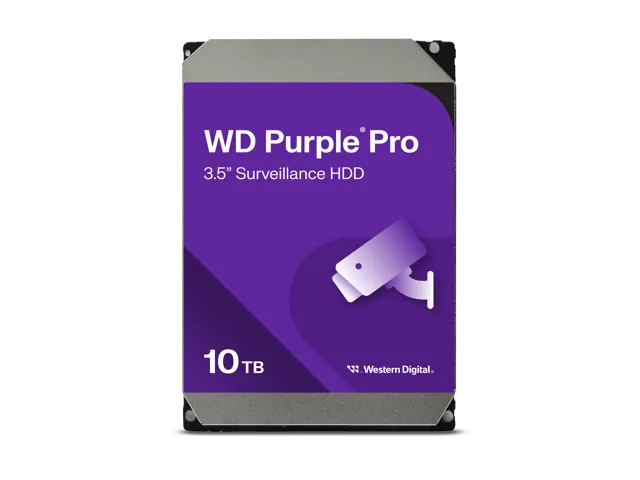 Western Digital WD Purple Pro WD101PURP: 10TB, 3.5-inch, 7200 RPM, SATA 6Gb/s